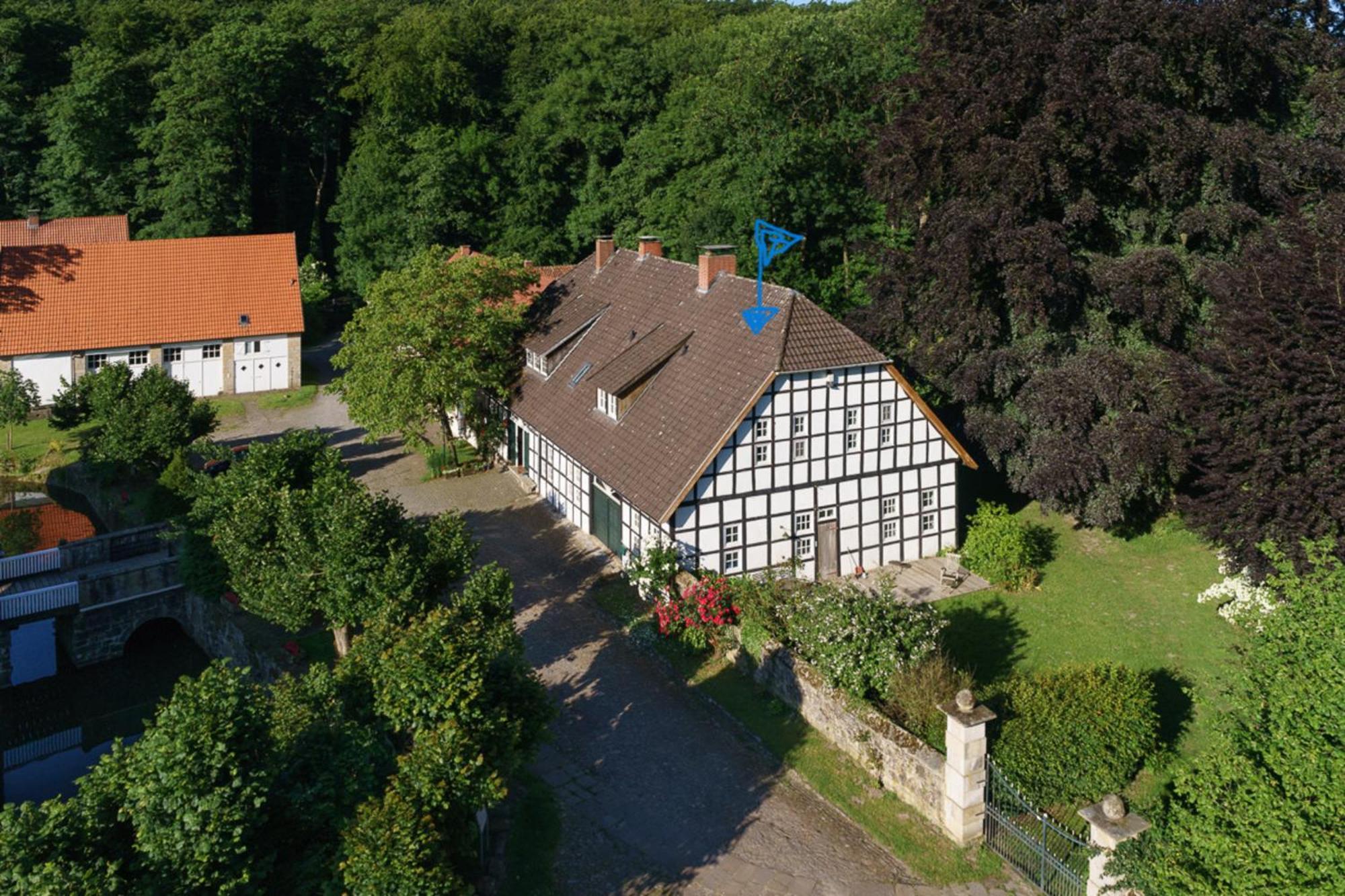 Ferienhaus Am Wasserschloss Haus Marck Tecklembourg Extérieur photo